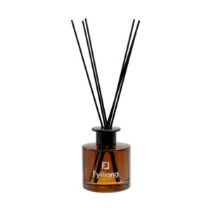 ΑΡΩΜΑΤΙΚΟ ΧΩΡΟΥ ΜΕ STICKS Fylliana FL8094 "ΣΑΝΔΑΛΟΞΥΛΟ & ΓΙΑΣΕΜΙ" ΚΑΙ ΣΥΣΚΕΥΑΣΙΑ ΔΩΡΟΥ ΚΑΦΕ ΧΡΩΜΑ 200ml