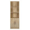 ΒΙΒΛΙΟΘΗΚΗ ΜΕΛΑΜΙΝΗΣ ENSLEY HM2027.02 SONAMA 60X30X180 εκ.