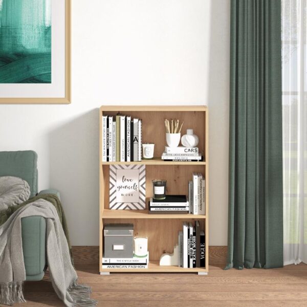 ΒΙΒΛΙΟΘΗΚΗ TOMAR 3 ARTISAN OAK 70x24,5x107,5εκ