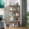 bibliothiki-tomar-4-grey-oak-702451421669732832.jpg ΒΙΒΛΙΟΘΗΚΗ TOMAR 4 GREY OAK 70x24,5x142εκ