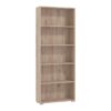 ΒΙΒΛΙΟΘΗΚΗ TOMAR 5 GREY OAK 70x24,5x176,5εκ