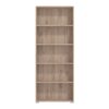 ΒΙΒΛΙΟΘΗΚΗ TOMAR 5 GREY OAK 70x24,5x176,5εκ