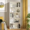ΒΙΒΛΙΟΘΗΚΗ TOMAR 5 ΛΕΥΚΟ 70x24,5x176,5εκ