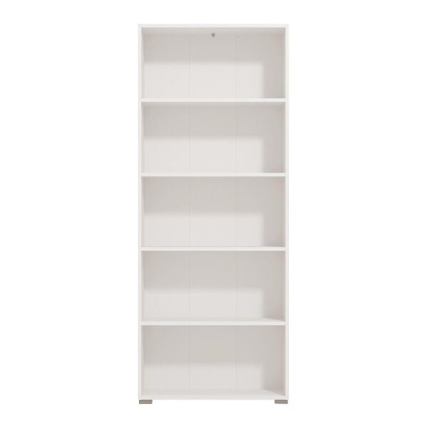 ΒΙΒΛΙΟΘΗΚΗ TOMAR 5 ΛΕΥΚΟ 70x24,5x176,5εκ