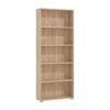 ΒΙΒΛΙΟΘΗΚΗ TOMAR 5 SONOMA 70x24,5x176,5εκ