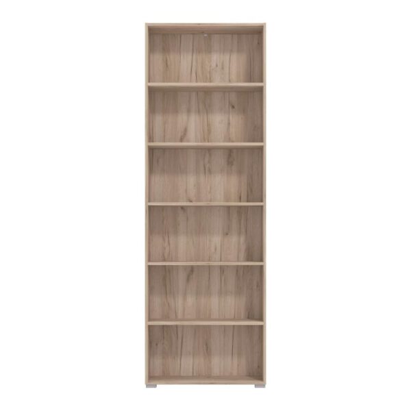bibliothiki-tomar-6-grey-oak-7024521151669733148.jpg ΒΙΒΛΙΟΘΗΚΗ TOMAR 6 GREY OAK 70x24,5x211,5εκ