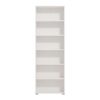 ΒΙΒΛΙΟΘΗΚΗ TOMAR 6 ΛΕΥΚΟ 70x24,5x211,5εκ
