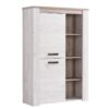 ΒΙΤΡΙΝΑ Kent POP Ν GREY OAK-WHITE OAK 99x36x146εκ knt