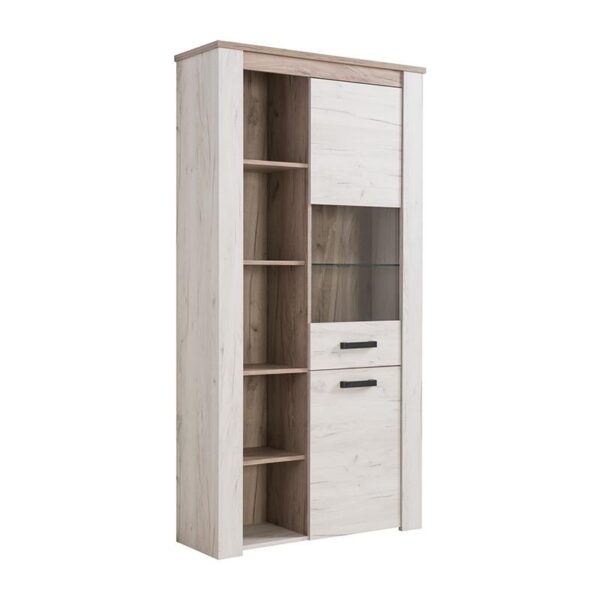 bitrina-kent-pop-v-grey-oak-white-oak-995365195-fmp1689320402.jpg ΒΙΤΡΙΝΑ Kent POP V GREY OAΚ-WHITE OAK 99x36x195εκ knt