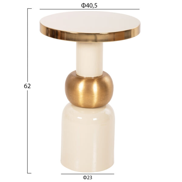 boithitiko-trapezaki-fb9423803-metallo-s-1.jpg ΒΟΗΘΗΤΙΚΟ ΤΡΑΠΕΖΑΚΙ AMBUR HM4238.03 ΜΕΤΑΛΛΟ ΣΕ ΕΚΡΟΥ-ΧΡΥΣΟ Φ40,5x62Υ εκ.