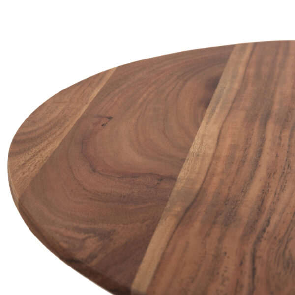 boithitiko-trapezaki-stroggylo-fb99698-m-5.jpg ΒΟΗΘΗΤΙΚΟ ΤΡΑΠΕΖΑΚΙ ΣΤΡΟΓΓΥΛΟ GROOT HM9698 ΜΑΣΙΦ ΑΚΑΚΙΑ- ΦΥΣΙΚΟ Φ45x44Υεκ.