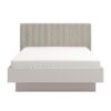 ΔΙΠΛΟ ΚΡΕΒΑΤΙ LUCCA 160 CASHMERE ΜΕ ΜΠΕΖ ΥΦΑΣΜΑ 178x214x115εκ