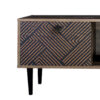 ΕΠΙΠΛΟ ΤΗΛΕΟΡΑΣΗΣ Fylliana "Home" ΜΑΥΡΟ ΜΕ GREY OAK 120*39.5*45