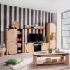 ΕΠΙΠΛΟ ΤΗΛΕΟΡΑΣΗΣ LAZIO 170 ARTISAΝ OAK / ΜΑΥΡΟ 168x40x57εκ