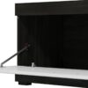 ΕΠΙΠΛΟ ΤΗΛΕΟΡΑΣΗΣ REMO ΜΑΥΡΟ / ΛΕΥΚΟ HIGH GLOSS FOIL 162x42x44εκ