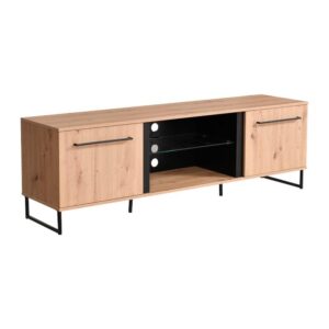 ΕΠΙΠΛΟ ΤΗΛΕΟΡΑΣΗΣ SARDINIA TV 170 ARTISAN OAK / ΜΑΥΡΟ 170,5*42*54 srd