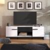 ΕΠΙΠΛΟ ΤΗΛΕΟΡΑΣΗΣ SARTHE 150 3K1F2V ΛΕΥΚΟ-ΜΑΥΡΟ-ΛΕΥΚΟ ΜΑΤ-ΜΑΥΡΟ MAT 147x42x51εκ n.t.v