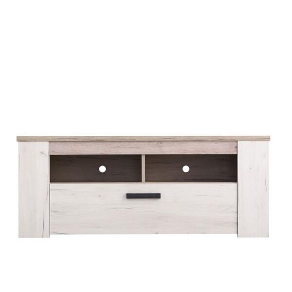 ΕΠΙΠΛΟ TV Kent 120 GREY OAK-WHITE OAK 122x43x49εκ