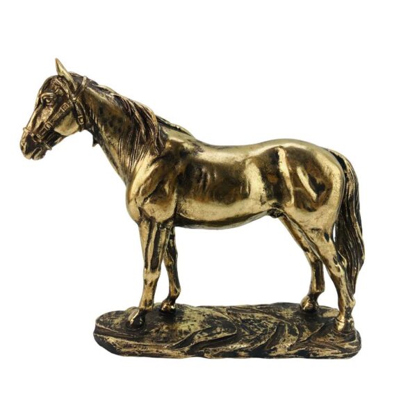 ΕΠΙΤΡΑΠΕΖΙΟ ΔΙΑΚΟΣΜΗΤΙΚΟ ΑΛΟΓΟ Fylliana ΧΡΥΣΟ ΧΡΩΜΑ Polyresin 25x7x21εκ sls