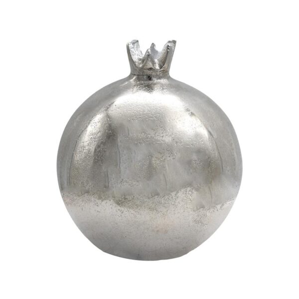 ΕΠΙΤΡΑΠΕΖΙΟ ΔΙΑΚΟΣΜΗΤΙΚΟ ΡΟΔΙ Fylliana FL21111 ΑΣΗΜΙ ΧΡΩΜΑ 14x14εκ