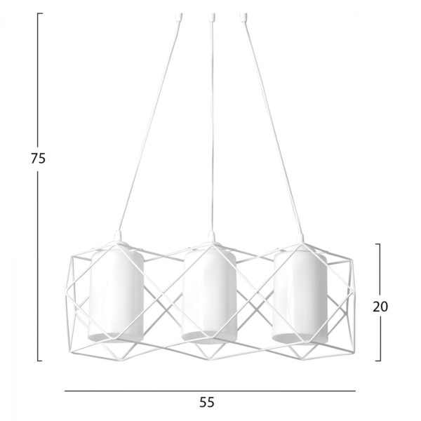 ΦΩΤΙΣΤΙΚΟ ΟΡΟΦΗΣ HM7500.02 55x75 εκ.
