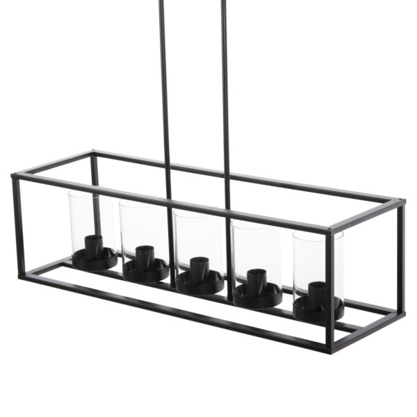 fotistiko-orofis-kremasto-fb94082-mayro-2.jpg ΦΩΤΙΣΤΙΚΟ ΟΡΟΦΗΣ ΚΡΕΜΑΣΤΟ HM4082 ΜΑΥΡΟ ΜΕΤΑΛΛΟ ΚΑΙ ΓΥΑΛΙ 80x25x23,5-85Yεκ.