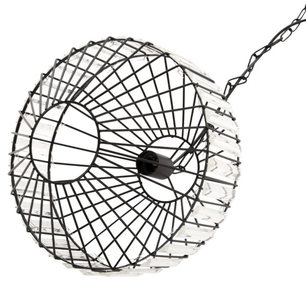 fotistiko-orofis-kremasto-fb94092-metall-4.jpg ΦΩΤΙΣΤΙΚΟ ΟΡΟΦΗΣ ΚΡΕΜΑΣΤΟ HM4092 ΜΕΤΑΛΛΙΚΟ ΜΑΥΡΟ ΚΑΠΕΛΟ Φ33,5x29-127,5Υεκ.