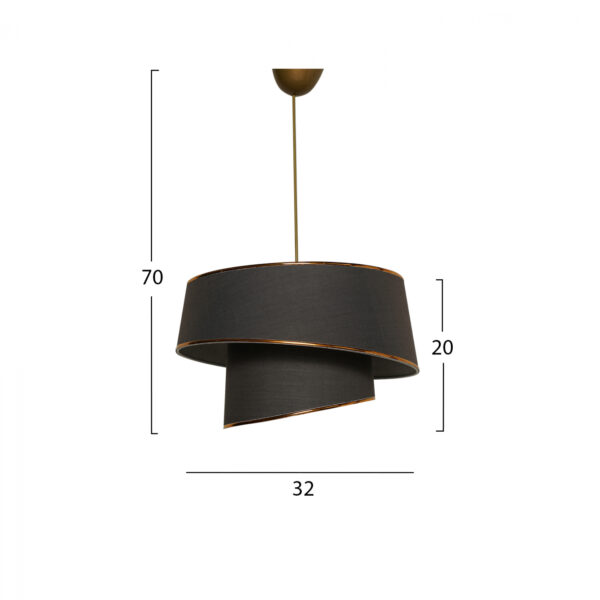 fotistiko-orofis-kremasto-fb9735602-meta-1.jpg ΦΩΤΙΣΤΙΚΟ ΟΡΟΦΗΣ ΚΡΕΜΑΣΤΟ HM7356.02 ΜΕΤΑΛΛΟ ΚΑΙ ΥΦΑΣΜΑ ΑΝΘΡΑΚΙ ΧΡΥΣΟ Φ32x70Υ εκ.