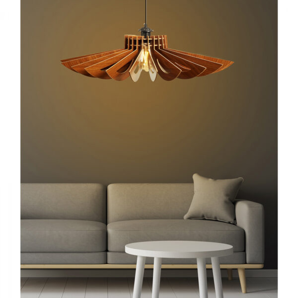 fotistiko-orofis-xylino-kremasto-karydi-3.jpg ΦΩΤΙΣΤΙΚΟ ΟΡΟΦΗΣ ΞΥΛΙΝΟ ΚΡΕΜΑΣΤΟ ΚΑΡΥΔΙ HM7348.01 Φ68x50Υ εκ.