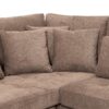 ΓΩΝΙΑΚΟΣ ΚΑΝΑΠΕΣ Fylliana Albert ΚΑΦΕ ΧΡΩΜΑ 280x220x96εκ