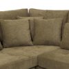 ΓΩΝΙΑΚΟΣ ΚΑΝΑΠΕΣ Fylliana Albert ΛΑΔΙ ΧΡΩΜΑ 280x220x96εκ