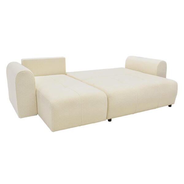 ΓΩΝΙΑΚΟΣ ΚΑΝΑΠΕΣ Fylliana Fiesta ΛΕΥΚΟ ΧΡΩΜΑ 265x165x95εκ