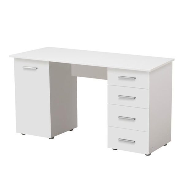 ΓΡΑΦΕΙΟ LIBER ΛΕΥΚΟ 135x50x75,5εκ