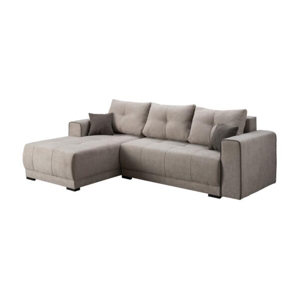 ΚΑΝΑΠΕΣ ΑΡΙΣΤΕΡΗ ΓΩΝΙΑ Figo ΜΠΕΖ-ΚΑΦΕ 274x179x83εκ