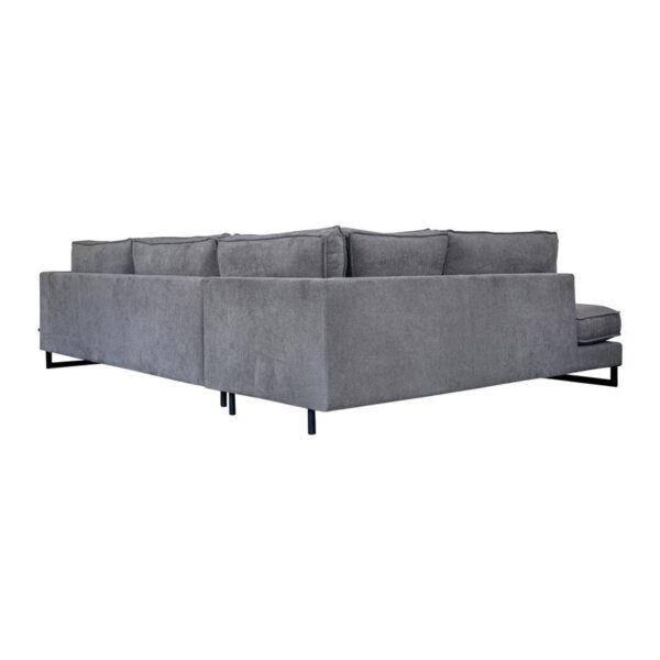 ΚΑΝΑΠΕΣ ΑΡΙΣΤΕΡΗ ΓΩΝΙΑ Fylliana Anvers ΓΚΡΙ ΧΡΩΜΑ 303x228x86εκ