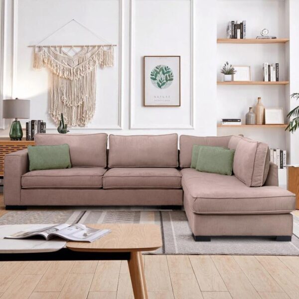 ΚΑΝΑΠΕΣ ΔΕΞΙΑ ΓΩΝΙΑ Huelva ΚΑΦΕ ΥΦΑΣΜΑ 303x228x86εκ