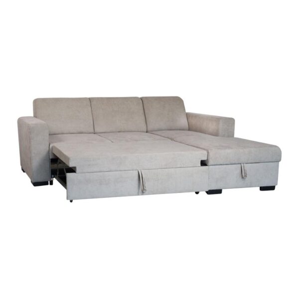 ΚΑΝΑΠΕΣ ΔΕΞΙΑ ΓΩΝΙΑ Vitoria ΜΠΕΖ ΥΦΑΣΜΑ 255x154x83