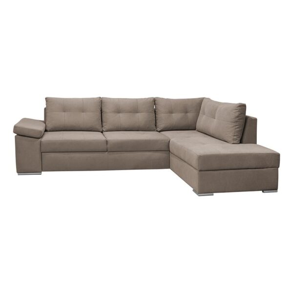 ΚΑΝΑΠΕΣ Fylliana NEW ANGELA ΚΑΦΕ ΔΕΞΙΑ ΓΩΝΙΑ ΜΕ ΑΠΟΘΗΚΕΥΤΙΚΟ ΧΩΡΟ 270x180x80