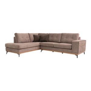 ΚΑΝΑΠΕΣ ΓΩΝΙΑ Fylliana "Sebastian" ΚΑΦΕ ΑΡΙΣΤΕΡΗ ΓΩΝΙΑ 280x220εκ