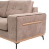 ΚΑΝΑΠΕΣ ΓΩΝΙΑ Fylliana "Sebastian" ΚΑΦΕ ΑΡΙΣΤΕΡΗ ΓΩΝΙΑ 280x220εκ
