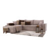 ΚΑΝΑΠΕΣ ΓΩΝΙΑ Fylliana OLYMP 3 TAUPE 280*210*80