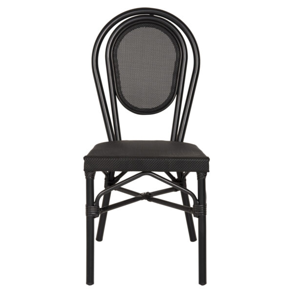 ΚΑΡΕΚΛΑ ΑΛΟΥΜΙΝΙΟΥ TRENT BAMBOO LOOK ΜΕ TEXTLINE 45x57x88 εκ. HM5052