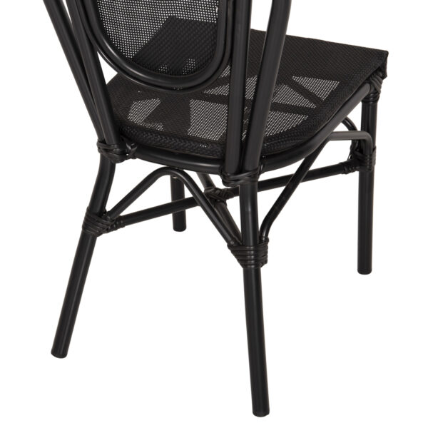 ΚΑΡΕΚΛΑ ΑΛΟΥΜΙΝΙΟΥ TRENT BAMBOO LOOK ΜΕ TEXTLINE 45x57x88 εκ. HM5052