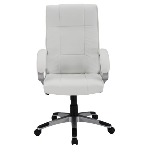 ΚΑΡΕΚΛΑ ΓΡΑΦΕΙΟΥ CHANDER HM1092.02 ΛΕΥΚΗ 63x66x116 εκ.
