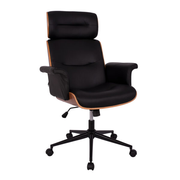 karekla-grafeioy-dieythyntiki-fb9110801-.jpg ΚΑΡΕΚΛΑ ΓΡΑΦΕΙΟΥ ΔΙΕΥΘΥΝΤΙΚΗ SUPERIOR PRO HM1108.01 ΚΑΡΥΔΙ-ΜΑΥΡO PU 74x74x116Yεκ.