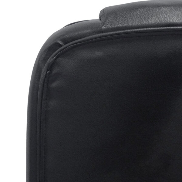 ΚΑΡΕΚΛΑ ΓΡΑΦΕΙΟΥ LAGOM HM1198 ΜΑΥΡO PVC-ΜΕΤΑΛ.ΒΑΣΗ-ΜΑΥΡΟΣ ΣΚΕΛΕΤΟΣ 60x70x104Υεκ