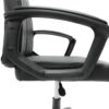 ΚΑΡΕΚΛΑ ΓΡΑΦΕΙΟΥ NIM HM1200.01 ΜΑΥΡΟ PVC-ΜΑΥΡΟΣ ΣΚΕΛΕΤΟΣ & ΒΑΣΗ NYLON 58x65x100Υεκ