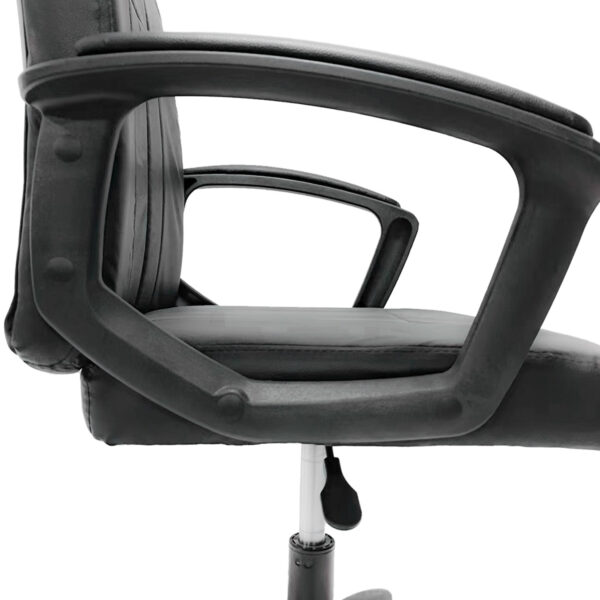 ΚΑΡΕΚΛΑ ΓΡΑΦΕΙΟΥ NIM HM1200.01 ΜΑΥΡΟ PVC-ΜΑΥΡΟΣ ΣΚΕΛΕΤΟΣ & ΒΑΣΗ NYLON 58x65x100Υεκ