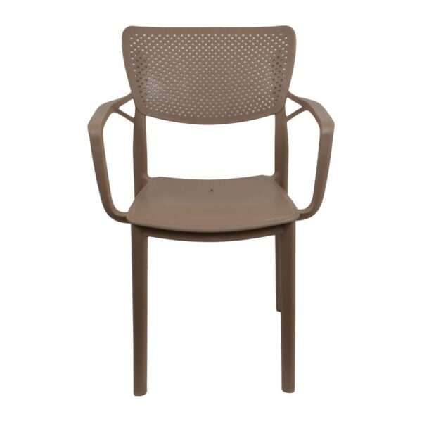 ΚΑΡΕΚΛΑ ΚΗΠΟΥ Fylliana Bellini CAPPUCCINO ΧΡΩΜΑ 54,5x53x84εκ