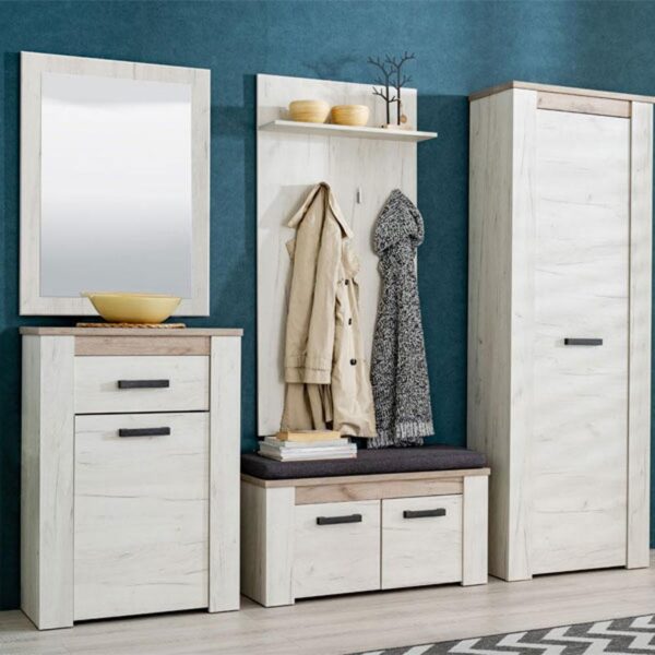 ΚΑΘΡΕΦΤΗΣ ΧΩΛ KENT PS OG ΛΕΥΚΟ OAK 67x2x91,5εκ
